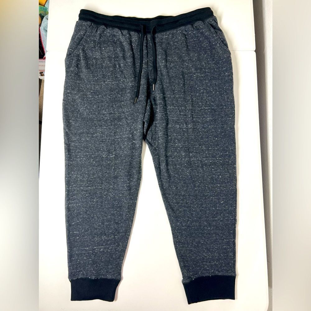 Simply Styled Men’s Gray Black Sweat Jogger Pants Size XL